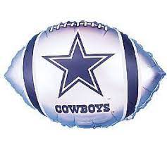 Dallas Cowboys 18in Balloon By Factory Card And Party Outlet 3 80 Dallas Cowboys 18 Mylar Balloon Is Printed On Dallas Cowboys Party Cowboys Mylar Balloons
