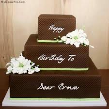 The Name Dear Arnav Is Generated On Chocolate Shaped Birthday Cake With Name Image Funny Happy Birthday Pictures Happy Birthday Mom Happy Birthday Pictures