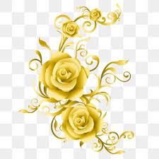The Unique Wedding Card With Golden Roses Roses Clipart Golden Roses Golden Flower Png And Vector With Transparent Background For Free Download Vintage Wedding Invitation Cards Unique Wedding Cards Flower Wedding