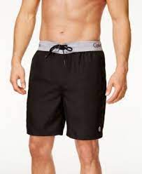 When You Re Basking In The Sun Sporting These Colorblocked Swim Trunks From Calvin Klein You Ll Appreciate Their Co Calvin Klein Men Swim Trunks Mens Swimwear