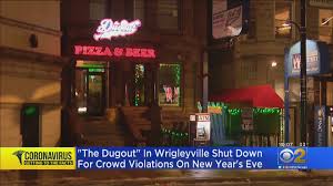 Personalize your custom neon sign. The Dugout In Wrigleyville Shut Down For Crowd Violations On New Year S Eve Cbs Chicago