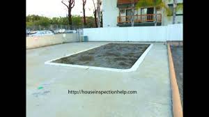 You'll probably end up shooting a new shell in the old one and running all new plumbing and electric. Swimming Pool Filled With Dirt House Inspections Youtube
