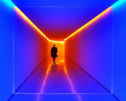 Color Tunnel Into The Light Minimal Lighting Light Light Art