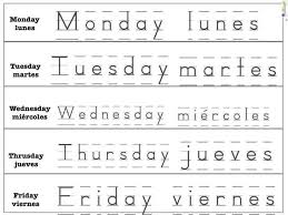Days Of The Week In Spanish Spanish4kiddos Educational Resources Preschool Spanish Spanish Lessons For Kids Learning Spanish For Kids