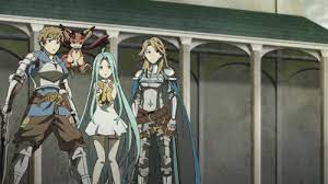 Granblue Fantasy The Animation Gran Vyrn Lyria Katalina Y Charlotte