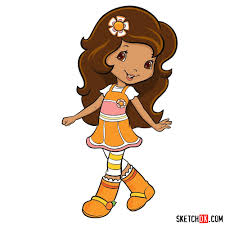 Supercoloring.com is a super fun for all ages: How To Draw Orange Blossom Sketchok Easy Drawing Guides