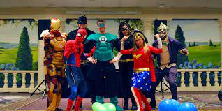 They had so much fun. Super Heroes Villains Weekend Package Cape Codder Resort