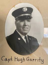 January 7, 1948- Today, let us remember Captain Hugh Garrity, Springfield  Fire Department, who died