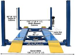 Atlas 412A Commercial Grade Four Post Alignment Lift