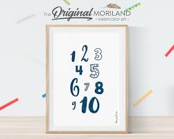 Im abschnitt seite einrichten klicken sie auf den kleinen pfeil in der rechten unteren ecke (siehe foto). Zahlen Poster Zahlen Druck Kinderzimmer 123 Druck Kinder Etsy