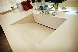 Maybe you would like to learn more about one of these? Caesarstone Quartz Vanity Top W Double Ramped Sinks Contemporary Bathroom Seattle By Stone Pros Marble And Granite Inc Houzz