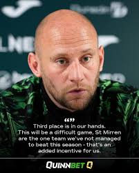 Pre-match thoughts from the gaffer 💭 🤝 QuinnBet