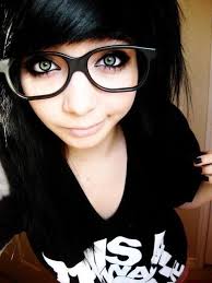 Cutegirlythings Black Scene Hair Cute Everyday Hairstyles Heart Hair