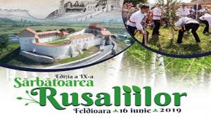 Rusaliile cunoscute și drept pogorârea (coborârea) sfântului spirit reprezintă o sărbătoare creștină importantă, prăznuită. Comuna È™i Cetatea Feldioara OrganizeazÄƒ SÄƒrbÄƒtoarea Rusaliilor EdiÈ›ia A Ix A Gonext