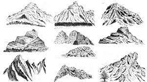 How To Draw Mountain With Pen And Ink Pen And Ink Drawings By Rahul Jain But nine is a lot, so this time i'm going to try drawing with two.