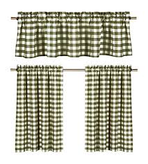 green kitchen curtains ideas for