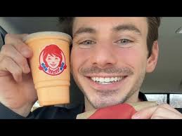 New Wendy's Orange Dreamsicle Frosty Review #wendys #fastfood #food  #mukbang #foodshow #foodreview