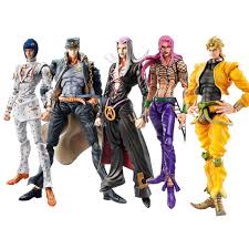 Abbacchio personality is pretty much cold lol. 15cm Anime B501 Diavolo Bruno Bucciarati Giorno Giovanna Leone Abbacchio Kujo Jojo S Bergerak Action Figure Aksi Toy Angka Aliexpress