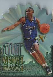 Buy from many sellers and get your cards all in one shipment! Cards And Kicks 1996 97 E X2000 Cut Above 2 Anfernee Hardaway Beckett News