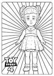 More than 600 free online coloring pages for kids: Gabby Gabby Incredible Toy Story 4 Coloring Pages Toy Story 4 Kids Coloring Pages