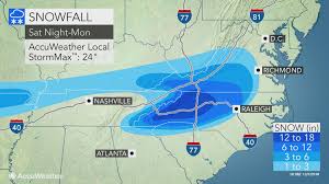 Immobilizing Storm To Bury Carolinas Southern Virginia In