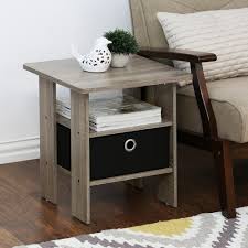 Easy assembly, light weight, yet looks refreshing, is suitable for any room. Furinno French Oak Grey And Black Storage End Table 11157gyw Bk The Home Depot