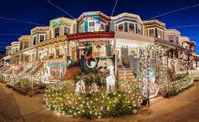 Christmas In Baltimore 34th Street Lights Hampden Events 2015 Rustic Dining Room Farmhouse Side Table Fireplace Makeover