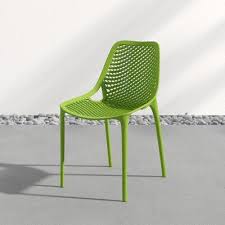 Brittney Stacking Patio Dining Chair Patio Dining Chairs Outdoor Dining Chairs Patio Dining