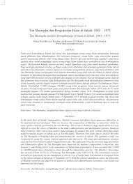 Datu harun bin datu nasaruddin bonda pembentukan malaysia: Pdf Tun Mustapha Dan Pengukuhan Islam Di Sabah 1963 1973 Tun Mustapha And The Strengthening Of Islam In Sabah 1963 1973