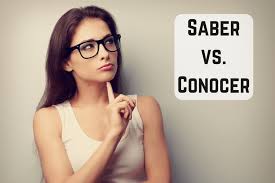 saber vs conocer rules practical tips examples