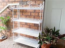 We have a colourful range including metal, wooden and wicker planters featuring a wide range of french home accessories dibor has country style accessories for any room perfect for adding a touch of rustic french home. Handmade Country Style 4 Tier Shelf Plant Stand Storage Shoe Rack White Ebay