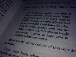 A Walk To Remember Walk To Remember Nicholas Sparks Wedding Ceremony Readings