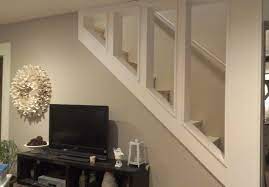 I Can See Clearly Now The Wall Is Gone Before After Basement Decor Basement Renovations Open Basement Stairs