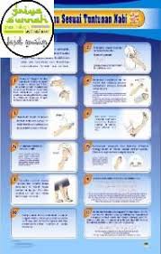 Berwudhu merupakan hal yang harus dilakukan oleh umat muslim untuk membersihkan diri dari hadas kecil. Poster Tata Cara Wudhu Nabi Untuk Anak Griya Sunnah Jogja