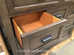 Consider adding a china cabinet or hutch to store essentials or showcase dishware. Universal Broadmoore Gentleman S Chest Costco Weekender
