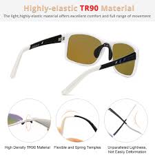 5 Barrel Stainless Steel Hinges Mirrored Lens Adjustable Nose Pad Oversized Men Sport Polarized Sunglasses 100 Uv Protection Men S Sunglasses Aliexpress