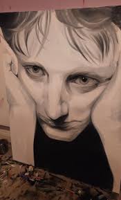 Artist interprets unknown reel as painting