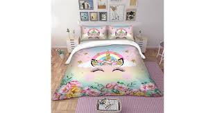 Using king size bed sheets from myntra and coordinating with your planters is another way to add some life to your room. Rainbow Unicorn Quilt Cover Set Girls King Matt Blatt