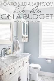 You should be patient and willing to engage in dirty work. Bathroom Renovations Budget Tips