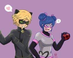 Pin By Cloreto De So Odio On Multimouse X Chat Noir Fan Art Miraculous Ladybug Comic Miraculous Ladybug Fan Art