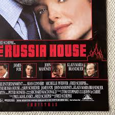 THE RUSSIA HOUSE Movie POSTER 27x40 C Sean Connery Michelle Pfeiffer Roy