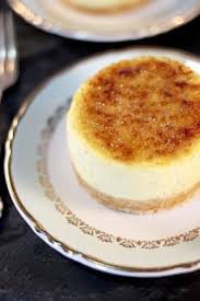 Creme Brulee Mini En Cheesecake Recette Recette Dessert Desserts Francais Mini Desserts
