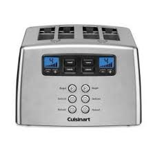 Cuisinart Touch To Toast 4 Slice Stainless Steel Wide Slot Leverless Toaster Cpt 440 The Home Depot Cuisinart 4 Slice Toaster Cuisinart Toaster Stainless Steel Toaster