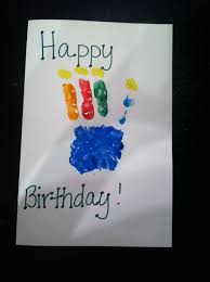 Image Result For Homemade Birthday Cards For Dad From Toddler Dad Birthday Card Happy Birthday Crafts Kids Birthday Cards