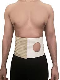Cinto De Hernia Abdominal Suprimentos De Ostomia Com Anel De 8 Cm Orificio Para Cuidados Pos