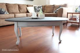 It is extremely durable, easy to use and leaves the furniture with a beautiful finish. Chalk Paint Coffee Table Thelivedinroom