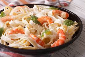 En 10 Minutos Tendras Una Pasta Alfredo Con Camarones De Restaurante Pastas Con Camarones Receta Pasta Con Camarones Recetas De Pastas