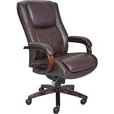 La Z Boy Winston Leather Executive Office Chair Fixed Arms Brown 44763 At Staples Executive Office Chairs Office Chair Office Chair Design