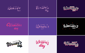 Set of Happy International Woman's Day signs and emblems vector design  elements. signs. labels. and badges collection 18705056 Vector Art at  Vecteezy