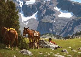 Artist tucker smith set the painting at the top of sherman hill between cheyenne and laramie i like to paint steam locomotives, in part, because i view myself as an animal painter, says tucker. Western Art Takes Center Stage At Prix De West